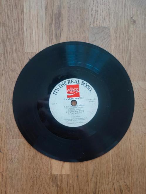 Various – It's The Real Song Coca Cola flexidisc, Cd's en Dvd's, Vinyl Singles, Zo goed als nieuw, Single, Overige genres, 7 inch