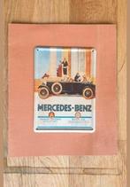 Gesigneerd metalen bordje van Mercedes, Ophalen of Verzenden, Zo goed als nieuw, Auto's
