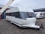 Hobby De Luxe 650 KMFE bj.2016, MOVER, VOORTENT, 8 PERSOONS!, Caravans en Kamperen, Rondzit, Hobby, Bedrijf, Koelkast