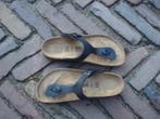 GRATIS VERZENDEN NIEUWE ZWARTE GIZEH BIRKENSTOCKS 37, Slippers, Verzenden, Zwart, Nieuw