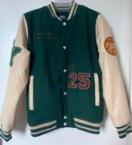 Varsity baseball jacket donkergroen Zara, S, Kleding | Heren, Jassen | Zomer, Zara, Ophalen of Verzenden, Zo goed als nieuw, Groen