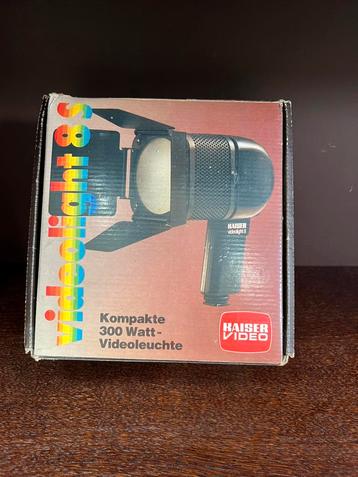 Vintage Kaiser Videolight 8S | 300W Halogeenlamp beschikbaar voor biedingen