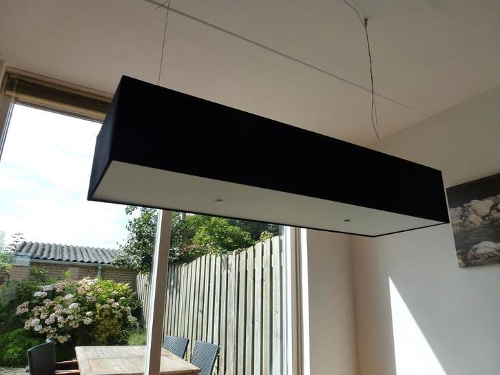 Grote Philips Lirio Hanglamp, Huis en Inrichting, Lampen | Hanglampen, Zo goed als nieuw, Minder dan 50 cm, Glas, Stof, Ophalen