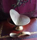 Mooi oud wierook-scheepje en lepeltje, Ophalen of Verzenden