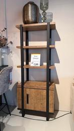 Showmodel Borneo Boekenkast en Dressoir, Ophalen, Zo goed als nieuw, 25 tot 50 cm, 200 cm of meer