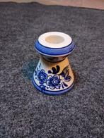 delfts blauw kaarsenstandaard, Ophalen, Keramiek of Aardewerk