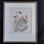 Geborduurd schilderij Cicely Mary Barker/ Flower Fairies, Huis en Inrichting, Minder dan 50 cm, Ophalen of Verzenden, Zo goed als nieuw