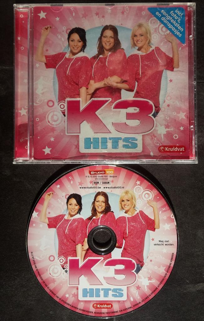 CD - K3 Hits - Studio 100 2012, Cd's en Dvd's, Cd's | Kinderen en Jeugd, Zo goed als nieuw, Muziek, Ophalen of Verzenden