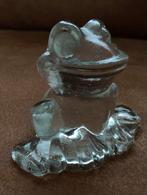 Glazen Goebel Kikker, Ophalen of Verzenden