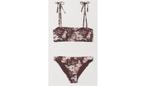 NIEUW H&M Bandeau Bikini Top & Broekje, Bordeaux Rood Mt. 38, H&M, Nieuw, Ophalen of Verzenden, Bikini