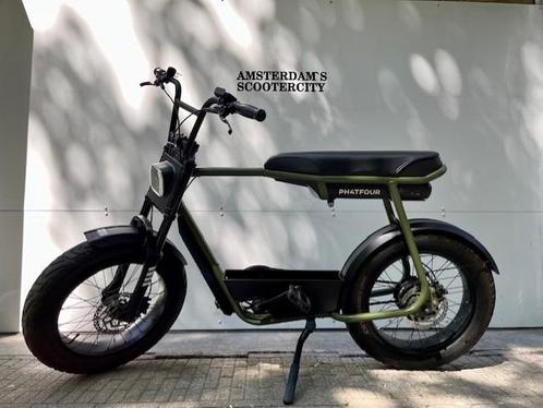 Phatfour FLX Army Green, Elektrische fatbike, BOVAG Garantie, Fietsen en Brommers, Elektrische fietsen, Gebruikt, Overige merken