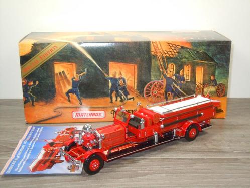 1930 Ahrens-Fox Quad - Matchbox YSFE01 - 1:43, Hobby en Vrije tijd, Modelauto's | 1:43, Zo goed als nieuw, Bus of Vrachtwagen