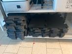 Rubberen fitnessmatten - 1m2, Ophalen, Gebruikt, Armen, Fitnessmat