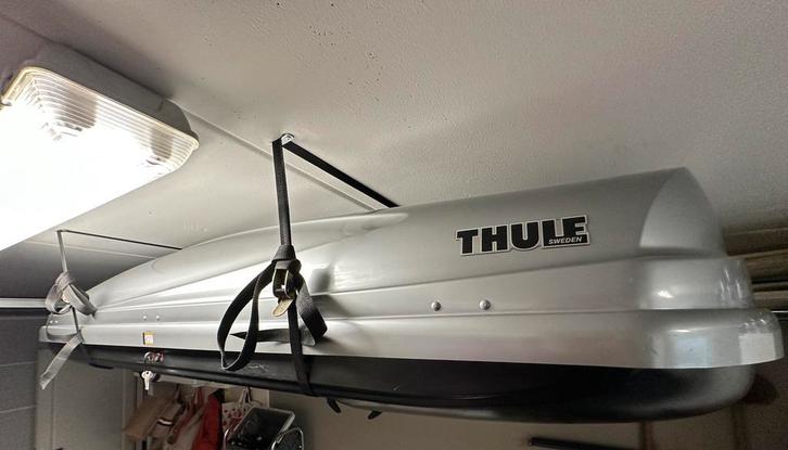 Thule Atlantis 900 dakkoffer/skikoffer - 650 liter box, Auto diversen, Dakkoffers, Gebruikt, Ophalen