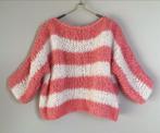 Handgebreide trui nieuw, Kleding | Dames, Truien en Vesten, Verzenden, Nieuw, Maat 38/40 (M), Roze