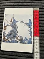 798. Kunstkaart detail theeblad Rozenburg Denhaag, Ophalen of Verzenden, Ongelopen