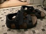 Blauwe leren sandalen maat 24, Ophalen of Verzenden, Gebruikt, Jongen of Meisje, Schoenen
