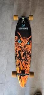 Landyachtz Bamboo Totem Owl longboard, Ophalen of Verzenden, Gebruikt, Skateboard, Longboard