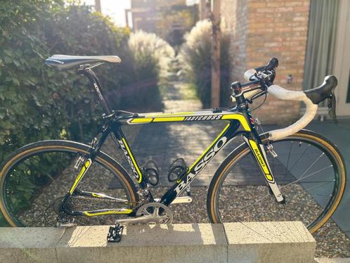 Carbon racefiets Basso maat 55, Dura Ace, Fietsen en Brommers, Fietsen | Racefietsen, Zo goed als nieuw, Overige merken, Meer dan 20 versnellingen