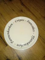 Pannenkoekenbord met beslagkom - Leuk voor de pannenkoeken!, Ophalen, Gebruikt, Bord(en), Overige stijlen