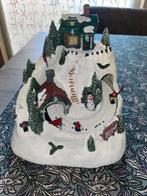 Intratuin kerstdorp Skiër op berg, Diversen, Kerst, Ophalen of Verzenden, Zo goed als nieuw