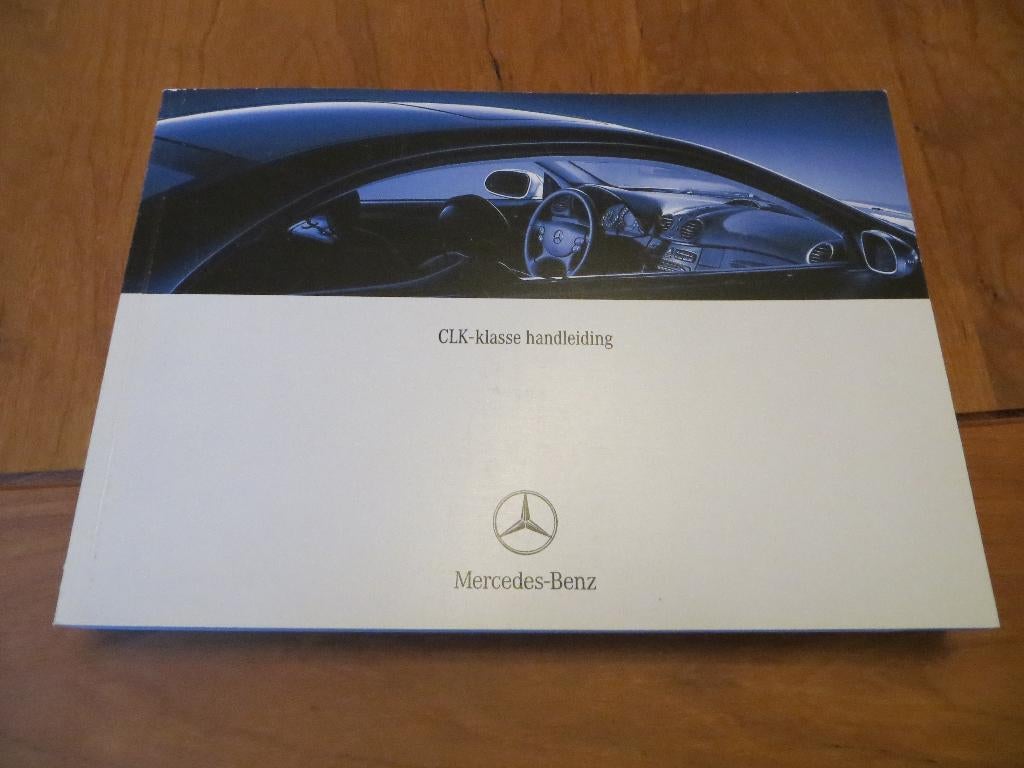 Instructieboek Mercedes CLK Coupe, CLK Cabrio, CLK 55 AMG 03, Ophalen of Verzenden