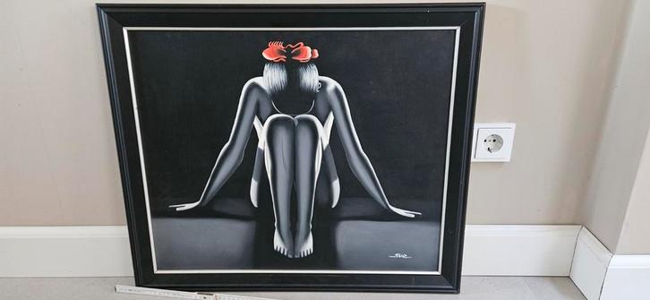 Sue Schilderij, Antiek en Kunst, Kunst | Overige Kunst, Ophalen of Verzenden