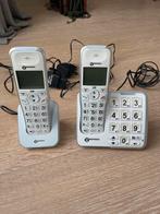 Geemarc Seniorentelefoon met 2 Handsets, Ophalen of Verzenden, Gebruikt, 2 handsets