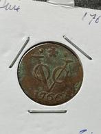 Hollandse VOC duit 1766, Postzegels en Munten, Munten | Nederland, Ophalen of Verzenden, Vóór koninkrijk, Overige waardes, Losse munt