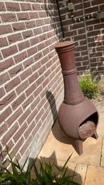 Mooie Gietijzeren Buitenkachel / Terraskachel, Tuin en Terras, Tuinhaarden, Ophalen, Gebruikt