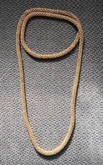 Vintage Ketting - Goud Kleurig (Zo goed als nieuw), Ophalen of Verzenden, Zo goed als nieuw, Goud, Goud