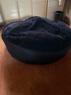 Zwarte zitzak - comfortabel relaxen!, Ophalen, Gebruikt, Zwart, Zitzak