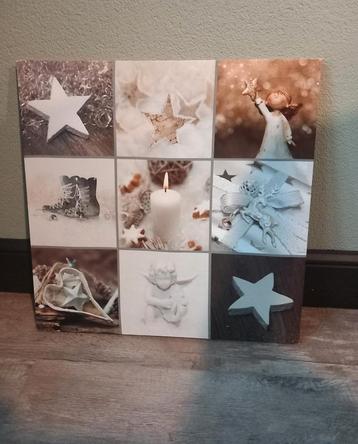 Leuk schilderij te koop met lichtjes beschikbaar voor biedingen