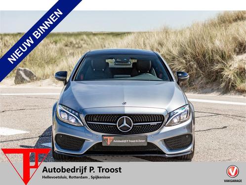 Mercedes-Benz C-Klasse Coupé AMG 43 4MATIC Night edition Or, Auto's, Mercedes-Benz, Bedrijf, Te koop, C-Klasse, 4x4, ABS, Airbags