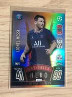 Topps CL Lionel Messi Hat-Trick Hero Limited Edition, Verzamelen, Ophalen of Verzenden, Zo goed als nieuw, Buitenlandse clubs