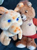 Teddy Ruxpin & Grubby - Vintage Speelgoed, Ophalen of Verzenden, Gebruikt, Beer