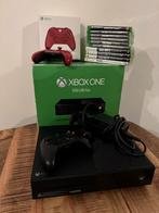 Xbox One 500GB + 2 Controllers + 10 Games, Xbox One, Met 2 controllers, Ophalen of Verzenden, 500 GB