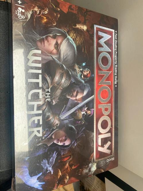 Monopoly The Witcher Editie - Nieuw!, Hobby en Vrije tijd, Gezelschapsspellen | Bordspellen, Nieuw, Drie of vier spelers, Ophalen of Verzenden