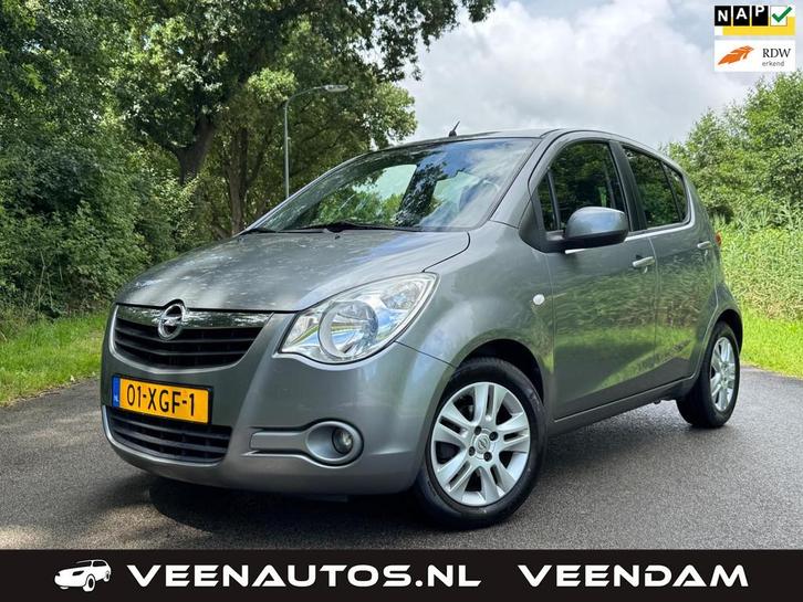Opel Agila 1.0 Edition Luxe Airco Lichtmetaal NAP!, Auto's, Opel, Bedrijf, Te koop, Agila, ABS, Airbags, Airconditioning, Boordcomputer
