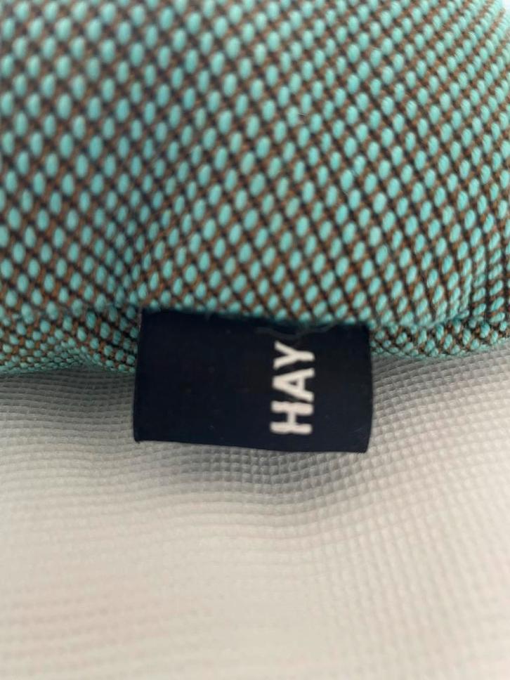 Hay Dot Sierkussen - Twee Kleuren, Huis en Inrichting, Woonaccessoires | Kussens, Zo goed als nieuw, Groen, Rechthoekig, Ophalen of Verzenden