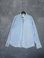 Profuomo Overhemd Spijker XL Lange Mouw Lichtblauw, Blauw, ., Ophalen of Verzenden, .