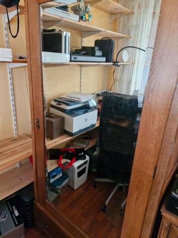Antieke Spiegelkast, brocante beschikbaar voor biedingen