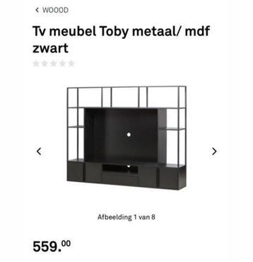 Tv kast Toby van WOOOD  beschikbaar voor biedingen