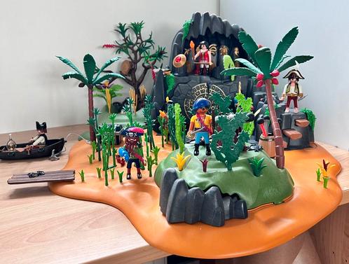Playmobil avontureneiland 5134, Kinderen en Baby's, Speelgoed | Playmobil, Zo goed als nieuw, Complete set, Ophalen of Verzenden