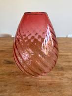 Ilaria Hanglamp Rood/Roze Glas - Nieuw!, Huis en Inrichting, Ophalen of Verzenden, Nieuw, Glas, Minder dan 50 cm