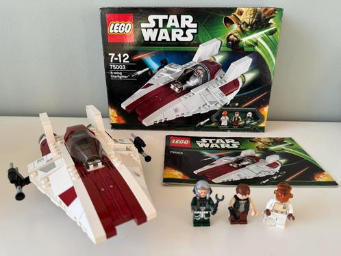 Lego Star Wars 75003 - A-wing Starfighter, Kinderen en Baby's, Speelgoed | Duplo en Lego, Gebruikt, Lego, Complete set, Ophalen of Verzenden