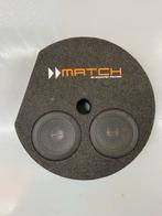 Match Woofer - Audiotec Fischer pp7s-d basreflex, Auto diversen, Autospeakers, Ophalen of Verzenden, Gebruikt