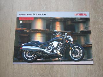 Yamaha Road Star Warrior brochure folder 2003 beschikbaar voor biedingen