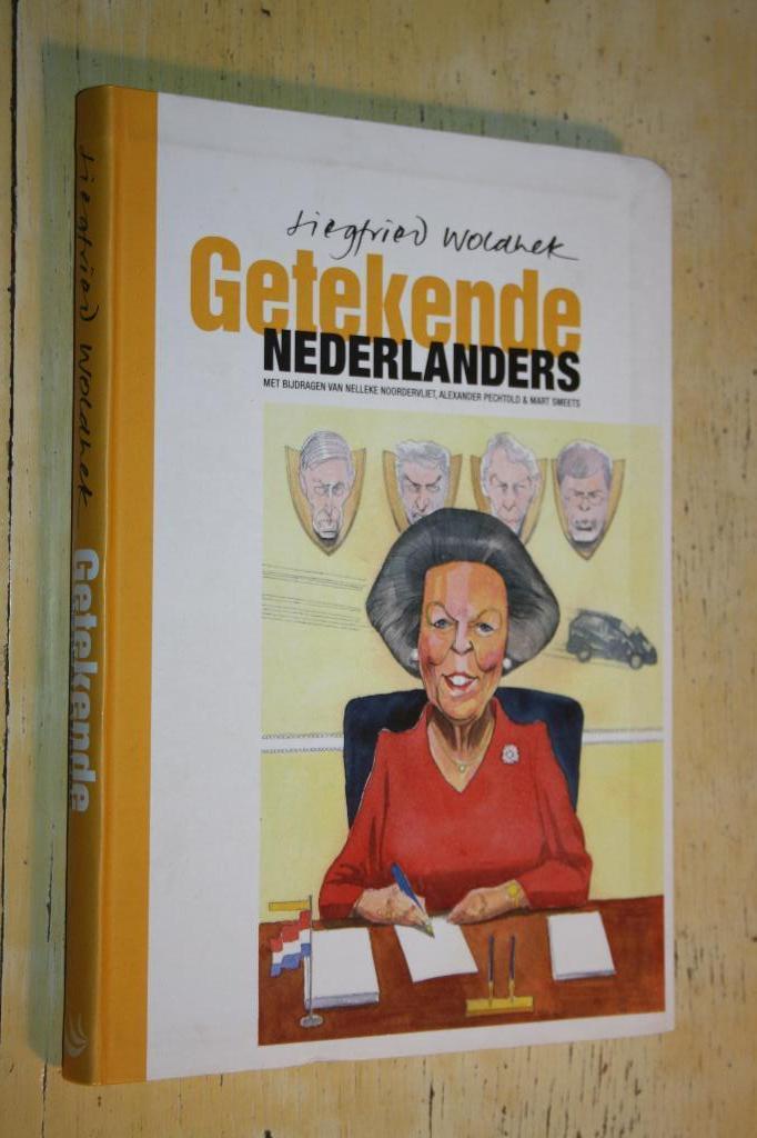 Siegfried Woldhek Getekende Nederlanders gesigneerd, Boeken, Kunst en Cultuur | Beeldend, Zo goed als nieuw, Ophalen of Verzenden