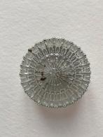 Vintage glazen plafonniere (2 stuks), Ophalen of Verzenden, Gebruikt, Glas, Vintage